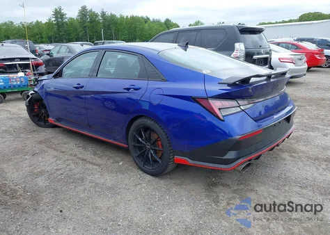 2024 Hyundai Elantra N из США, поврежденный, VIN KMHLW4DK8RU021341